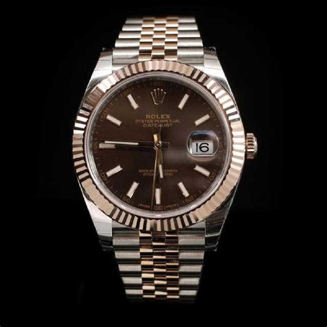 rolex datejust 41mm two tone rose gold|Rolex Datejust ii 41mm price.